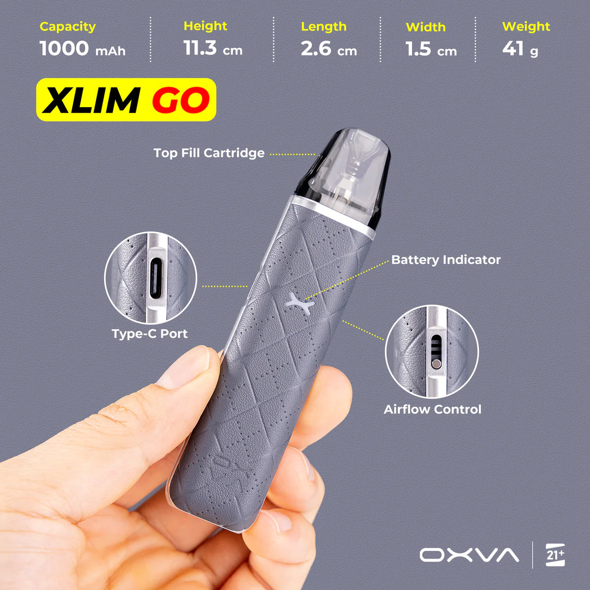 OXVA Xlim GO Pod Kit VapeHub OXVA Xlim GO Pod Kit VapeHub