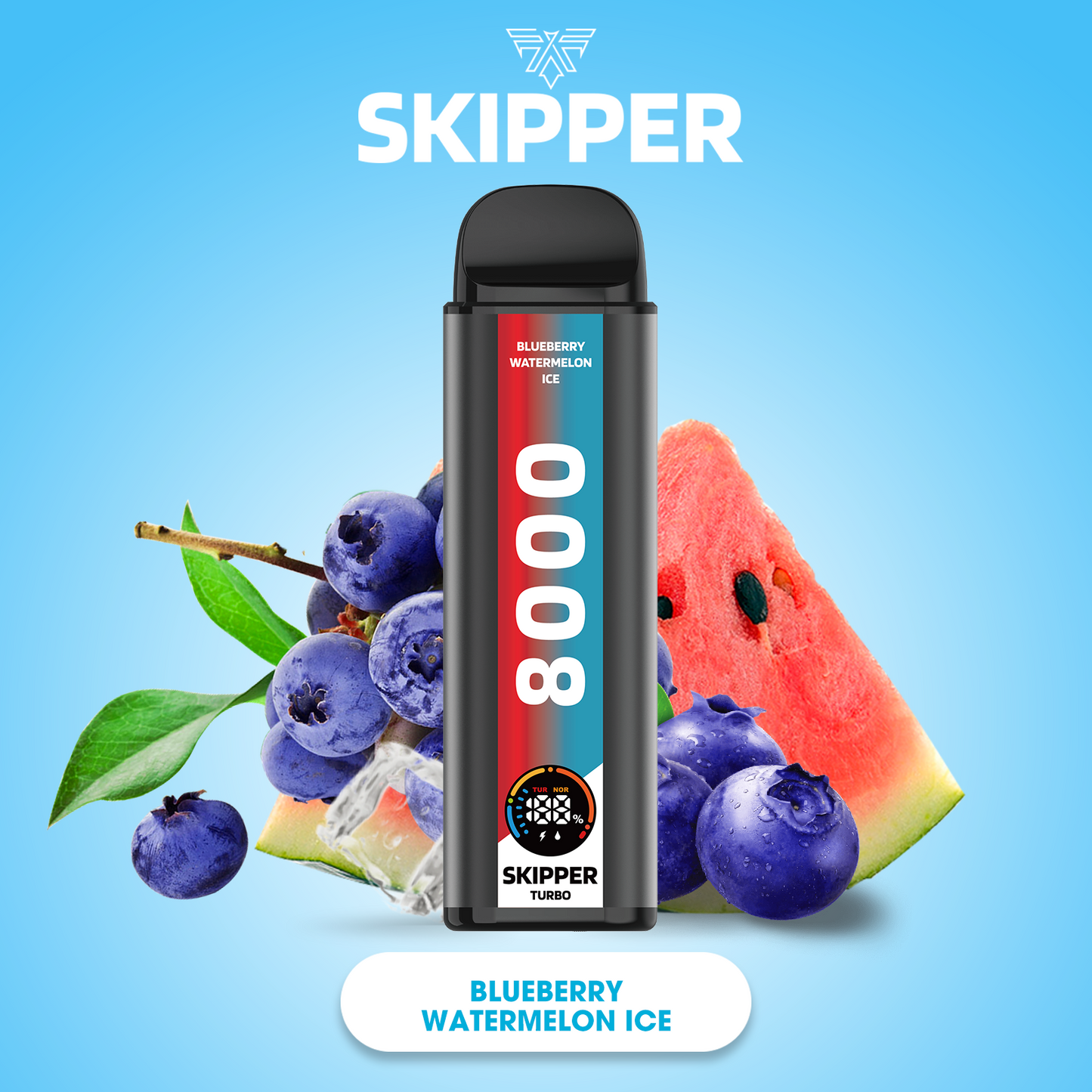 SKIPPER Turbo Disposables 8000 Puffs 5%
