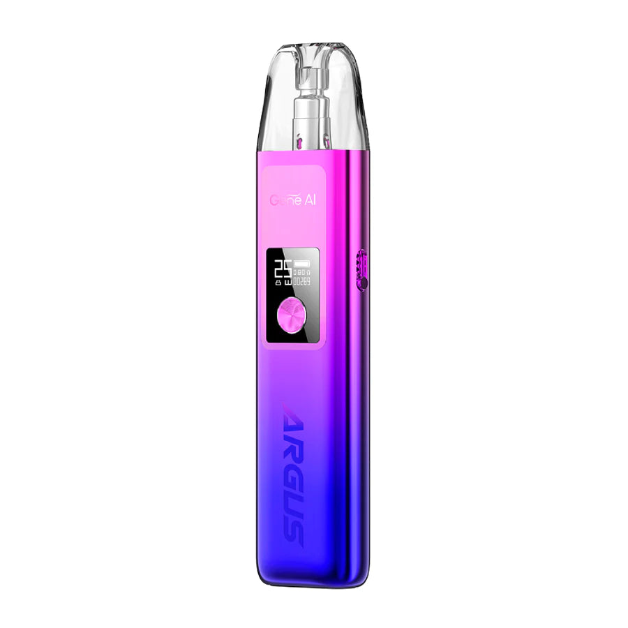 Voopoo Argus G 25W pod kit aurora blue available at Vape Hub Pakistan.