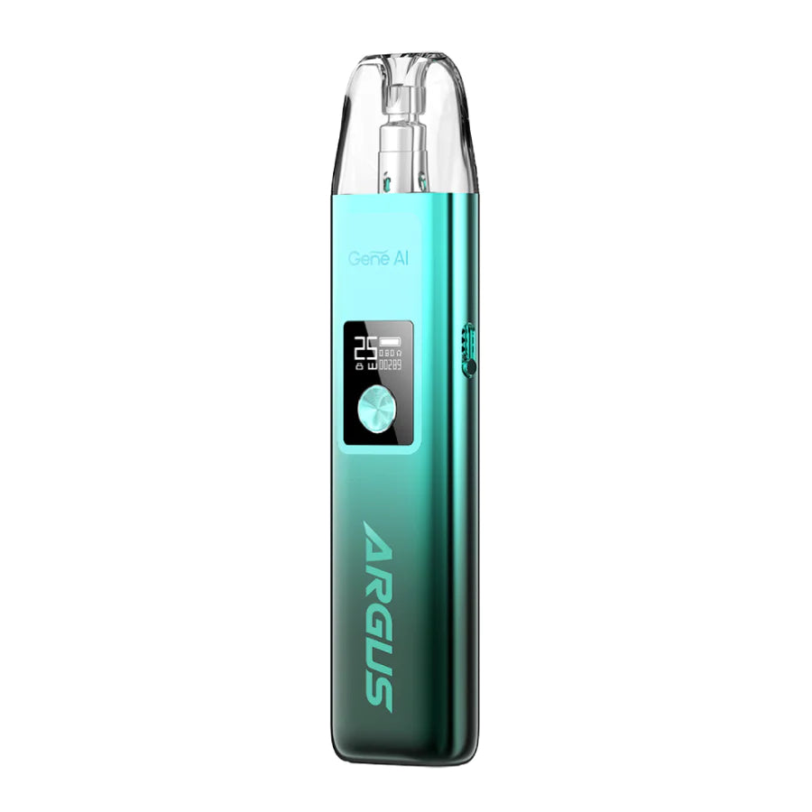Voopoo Argus G 25W pod kit racing green available at Vape Hub Pakistan.