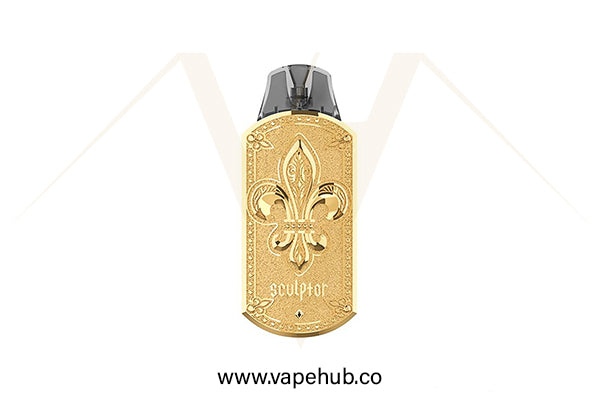 UWELL Sculptor Pod Kit gold available at Vape Hub Pakistan.