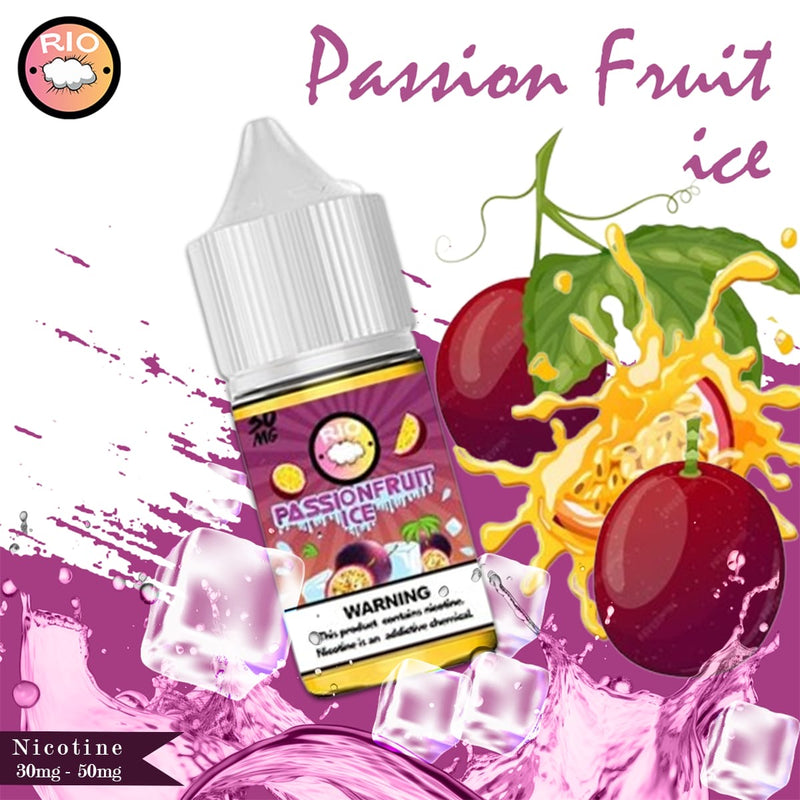 RIO Passion Fruit Ice Nic Salts 30ML ( 30mg & 50mg)