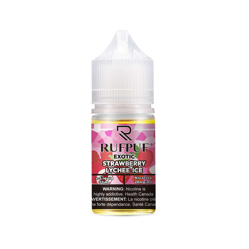 RUFPUF EXOTIC Strawberry Lychee Ice Nic Salts 30ML ( 20, 35 & 50mg)