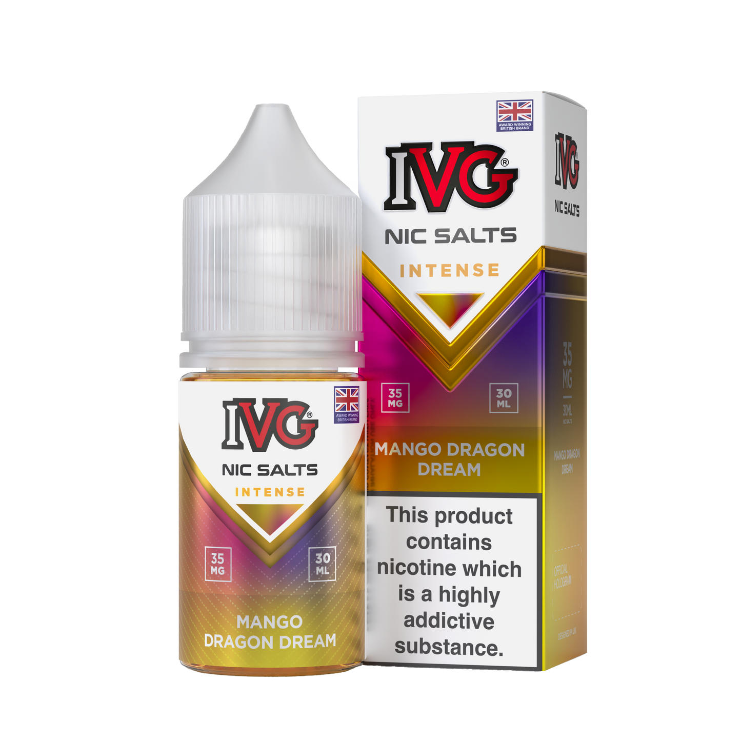 IVG INTENSE Mango Dragon Dream Nic Salts 30ML ( 35 & 55mg)