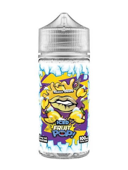 POP Vapors Mango Grape 100ml (0mg, 3mg & 6mg)