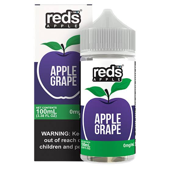 7Daze REDS Grape Iced 100ML (0, 3 & 6mg)