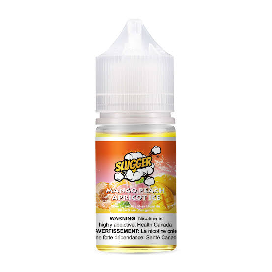 SLUGGER Mango Peach Apricot Ice Nic Slats 30ml (20, 35 & 50mg)