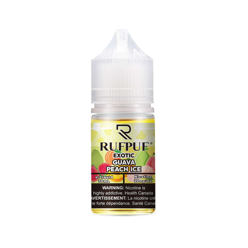 RUFPUF EXOTIC Guava Peach Ice Nic Salts 30ML ( 20, 35 & 50mg)