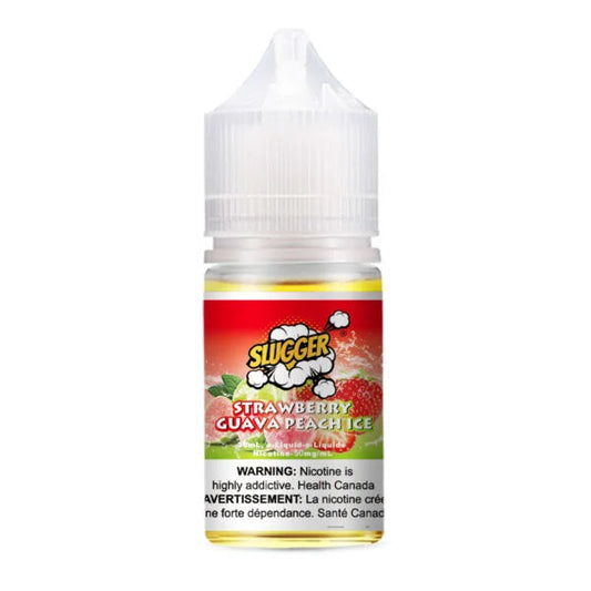 SLUGGER Strawberry Guava Peach Ice Nic Slats 30ml (20, 35 & 50mg)