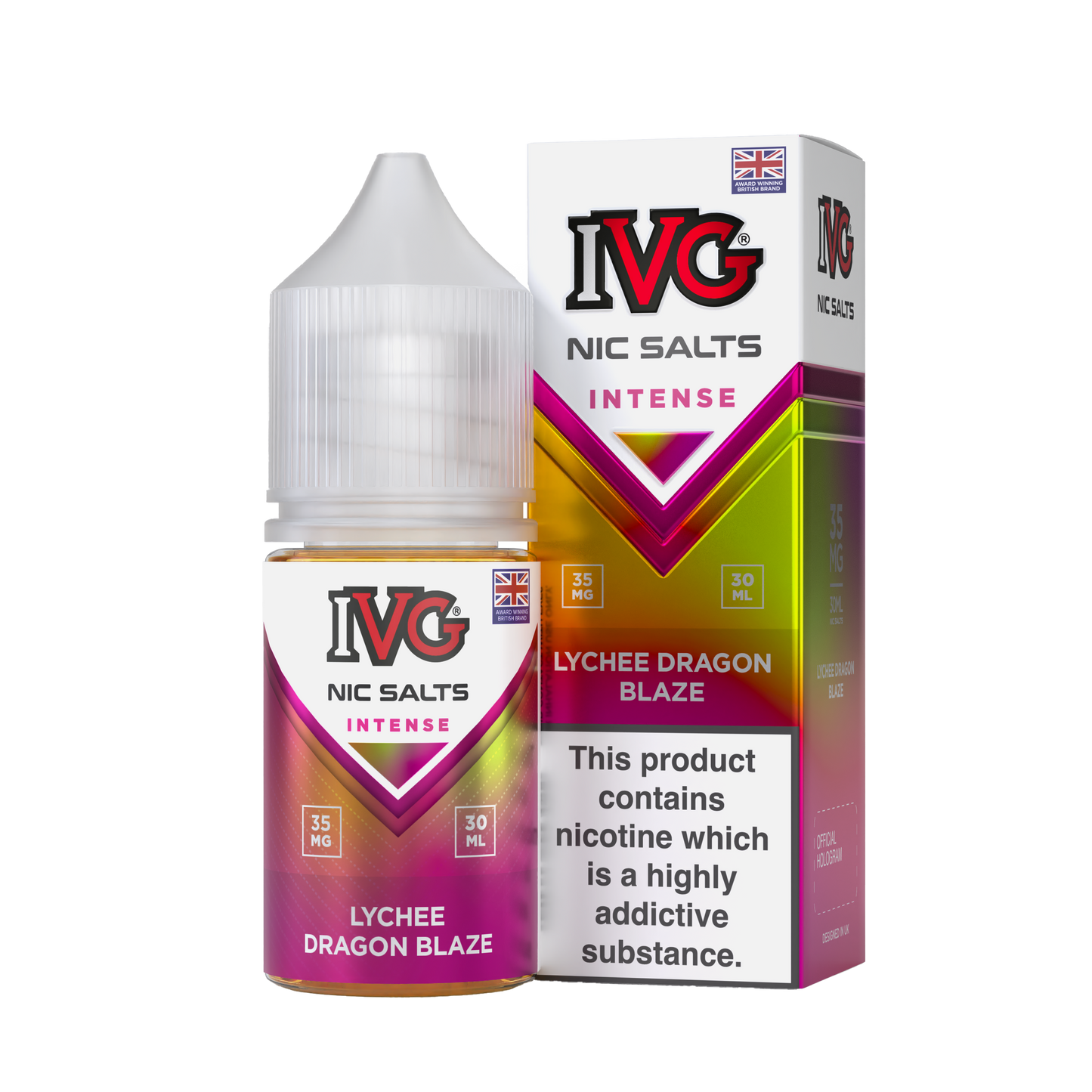 IVG INTENSE Lychee Dragon Blaze Nic Salts 30ML ( 35 & 55mg)