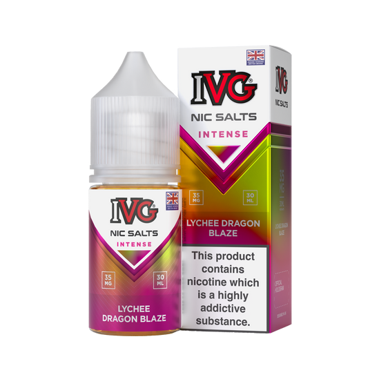 IVG INTENSE Lychee Dragon Blaze Nic Salts 30ML ( 35 & 55mg)
