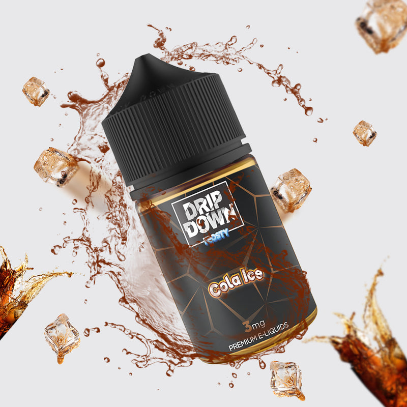 DRIP DOWN Cola Ice 60ml available at Vape Hub Pakistan.