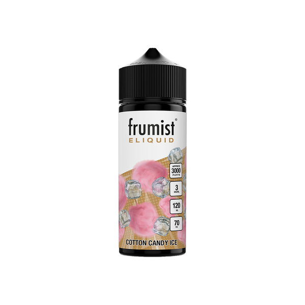 FRUMIST Cotton Candy Ice 120ml 3mg available at Vape Hub Pakistan.