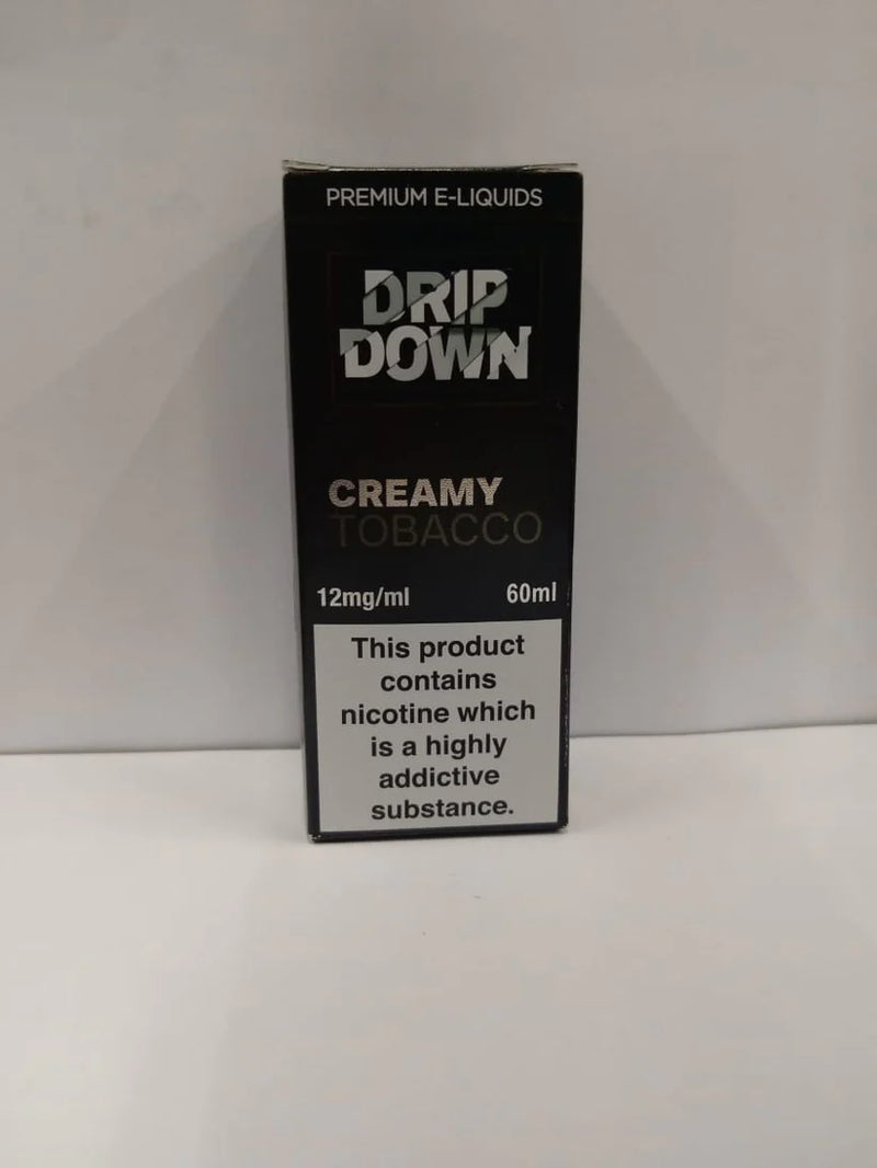 DRIP DOWN Creamy Tobacco 60ML ( 3, 6 & 12mg)