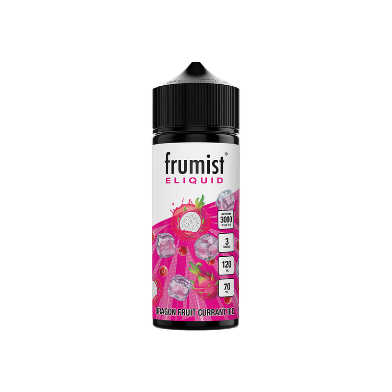 FRUMIST Dragon Fruit Currant Ice 120ml available at Vape Hub Pakistan.