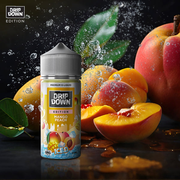 DRIP DOWN EDITION SERIES Mango Peach 100ML ( 0, 3 & 6mg)