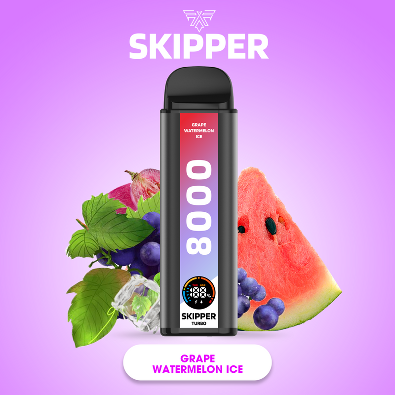 SKIPPER Turbo Disposables 8000 Puffs 5%