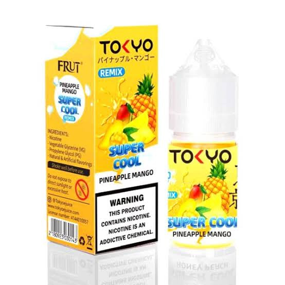 TOKYO SUPER COOL SERIES Pineapple Mango Nic Salts 30ml ( 35, 50mg )