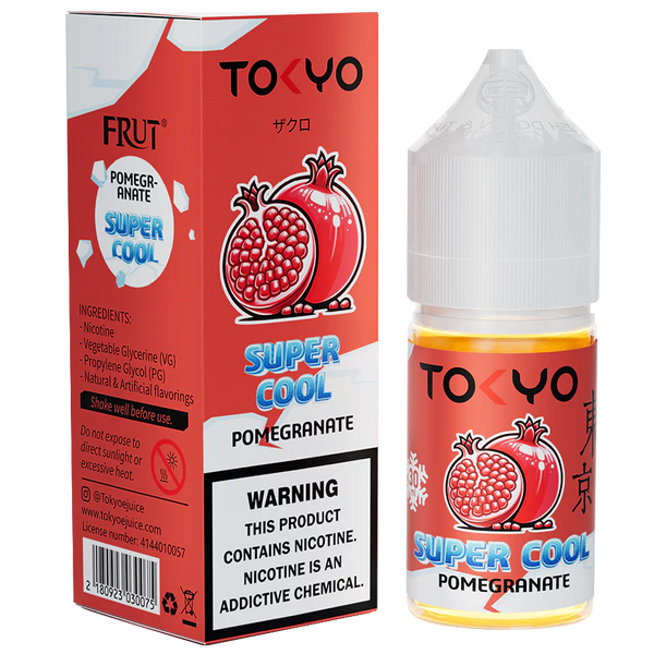 TOKYO SUPER COOL SERIES Pomegranate Nic Salts 30ml ( 35, 50mg )