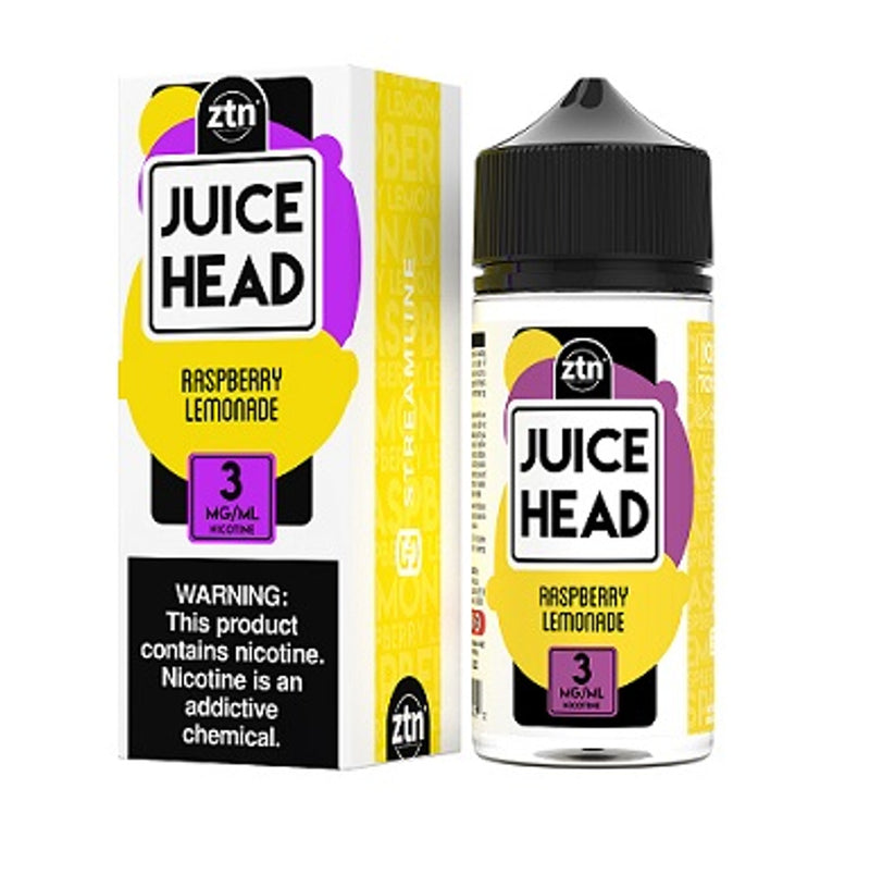 Juice Head Raspberry Lemonade Extra Freeze 100ml ( 0mg , 3mg & 6mg)