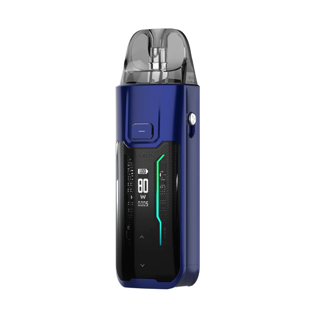 VAPORESSO Luxe XR MAX 80W pod mod kit blue available at Vape Hub Pakistan.