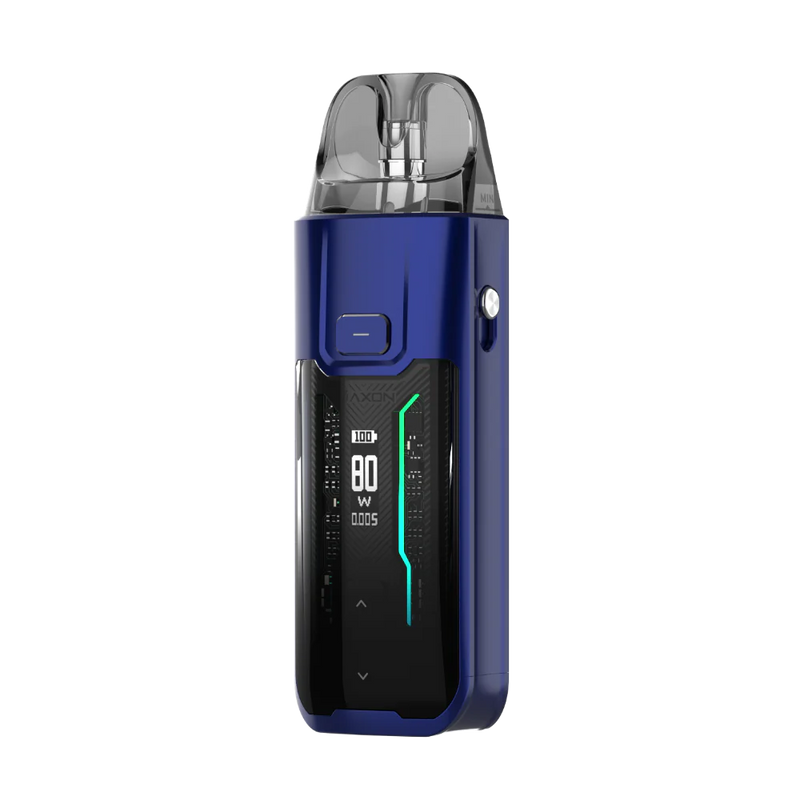 VAPORESSO Luxe XR MAX 80W pod mod kit blue available at Vape Hub Pakistan.