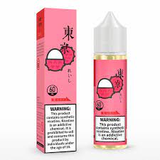 TOKYO Iced Litchi 60ML available at Vape Hub Pakistan.