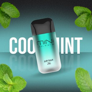 AIR BAR MINI 2000 Puffs 5% Disposable Cool Mint available at Vape Hub Pakistan.