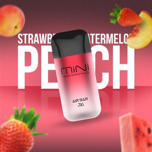 AIR BAR MINI 2000 Puffs 5% Disposable Strawberry Watermelon Peach available at Vape Hub Pakistan.