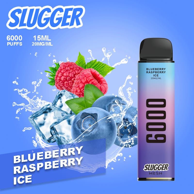 Slugger 6000 Puffs 20mg Disposable available at Vape Hub Pakistan.