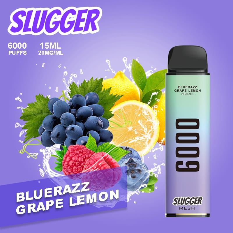 Slugger 6000 Puffs 20mg Disposable available at Vape Hub Pakistan.