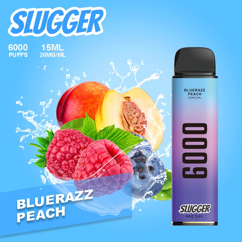 Slugger 6000 Puffs 20mg Disposable available at Vape Hub Pakistan.