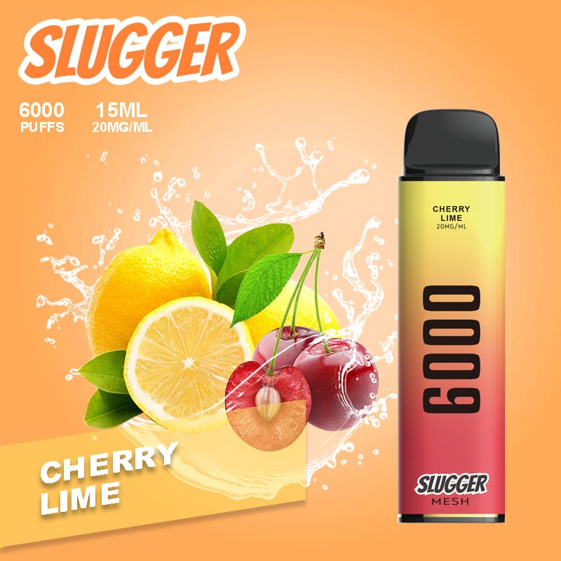 Slugger 6000 Puffs 20mg Disposable available at Vape Hub Pakistan.