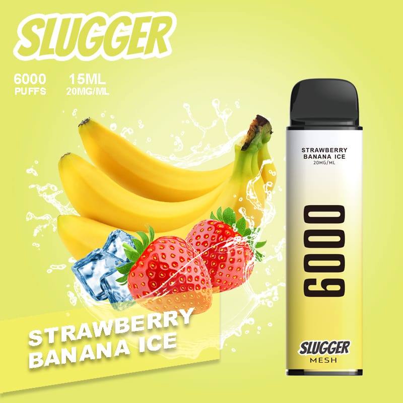 Slugger 6000 Puffs 20mg Disposable available at Vape Hub Pakistan.