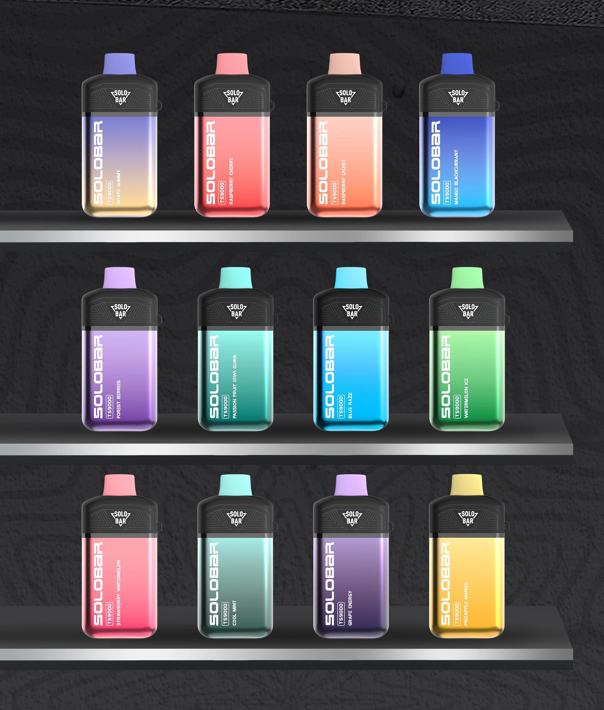 SOLO BAR TS9000 Disposable 9000 Puffs Rechargeable VapeHub SOLO BAR TS9000 Disposable 9000 Puffs Rechargeable VapeHub
