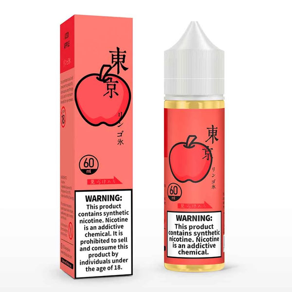 TOKYO Iced Apple 60ML available at Vape Hub Pakistan.