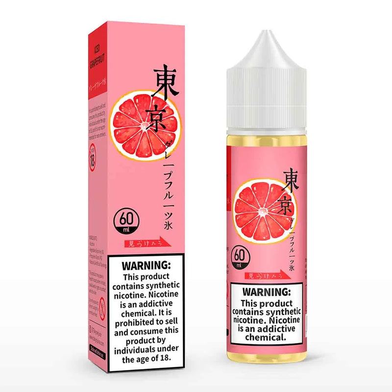 TOKYO Iced Grapefruit available at Vape Hub Pakistan.