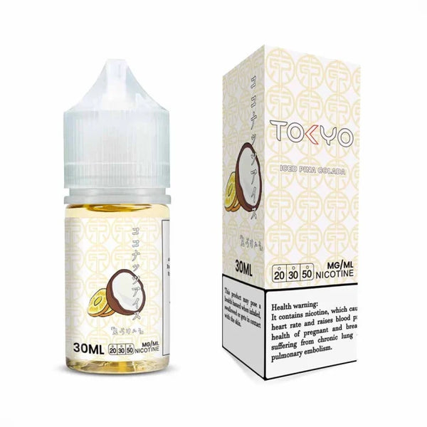 TOKYO Iced Pina Colada Nic Salts 30ML (20, 30 & 50mg)