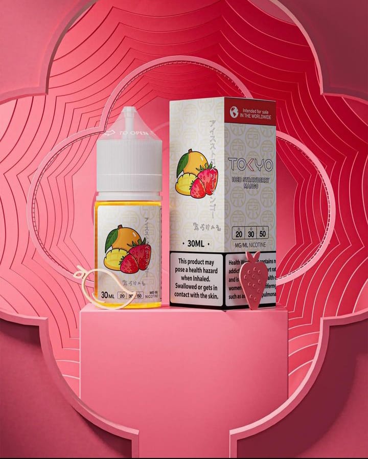 TOKYO Iced Strawberry Mango 30ML ( 30 & 50mg)