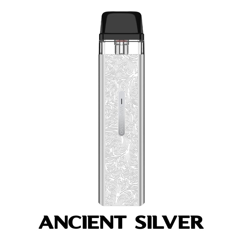 Vaporesso Xros mini Pod Kit ancient silver available at Vape Hub Pakistan.