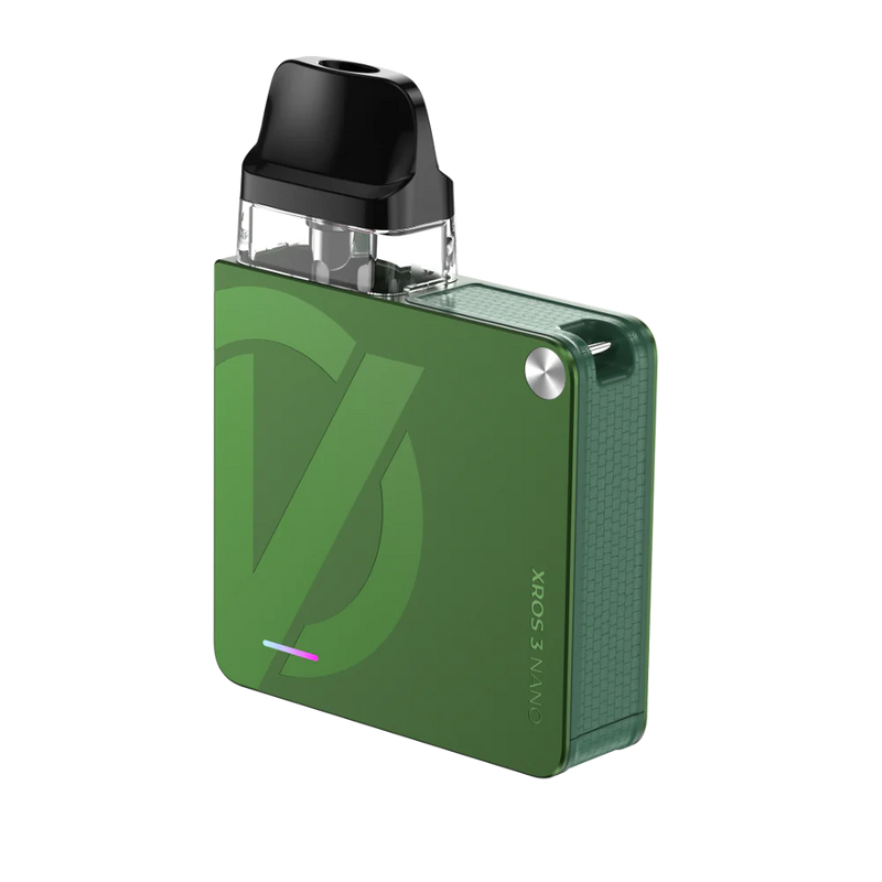 VAPORESSO XROS 3 Nano pod kit olive green available at Vape Hub Pakistan.