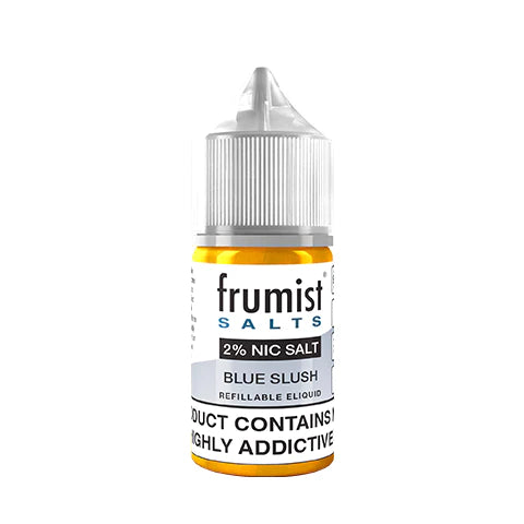 FRUMIST Blue Slush 30ml nicotine salt available at Vape Hub Pakistan.