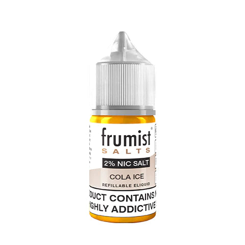 FRUMIST Cola Ice 30ml nicotine salt available at Vape Hub Pakistan.