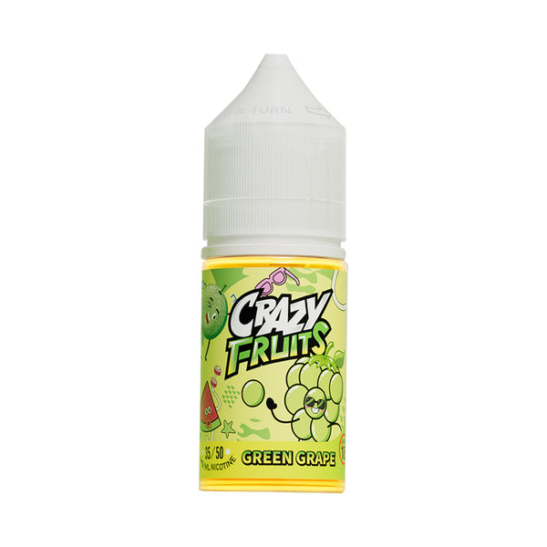 TOKYO CRAZY FRUITS SERIES Iced Green Grape 30ml nicotine salt available at Vape Hub Pakistan.