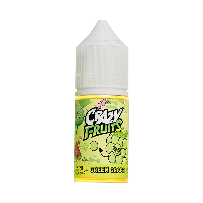 TOKYO CRAZY FRUITS SERIES Iced Green Grape 30ml nicotine salt available at Vape Hub Pakistan.