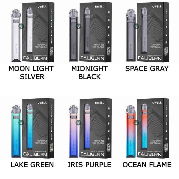 UWELL Caliburn A3S pod kit available at Vape Hub Pakistan.