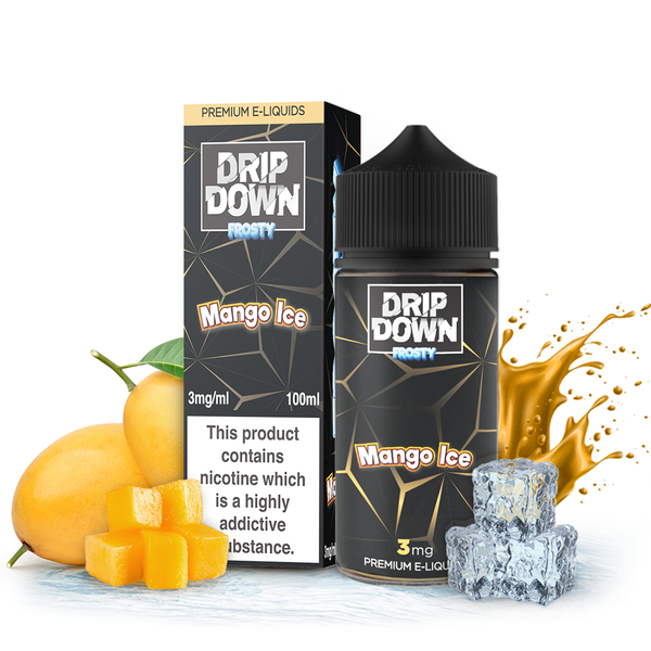 DRIP DOWN Mango Ice 100ml (0, 3 & 6mg)