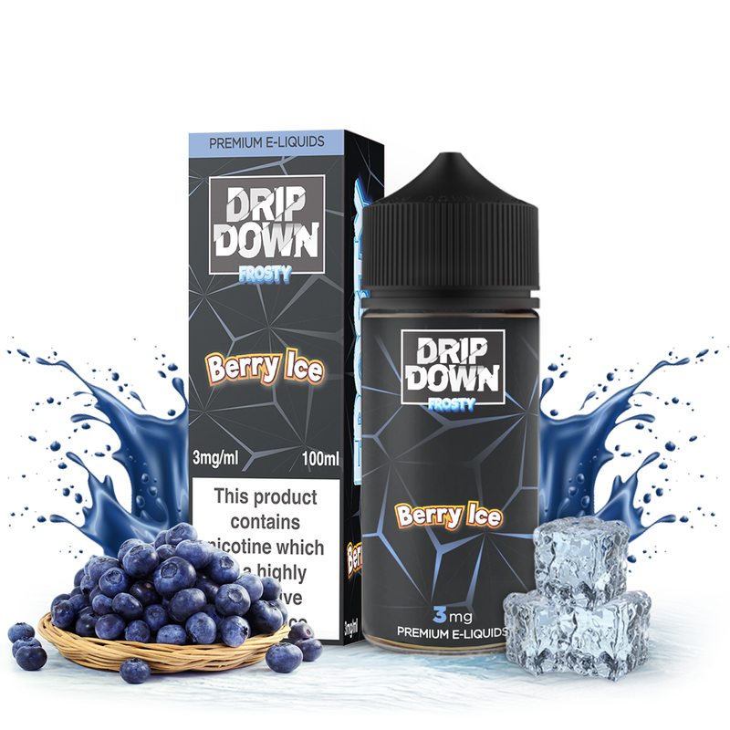 DRIP DOWN Berry Ice 100ML ( 0, 3 & 6mg)