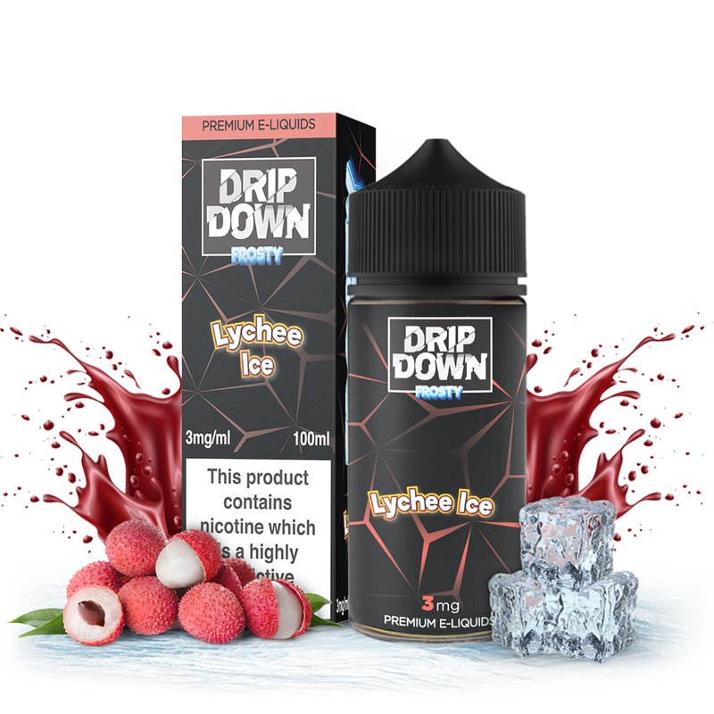 DRIP DOWN Lychee Ice 100ml (0, 3 & 6mg)