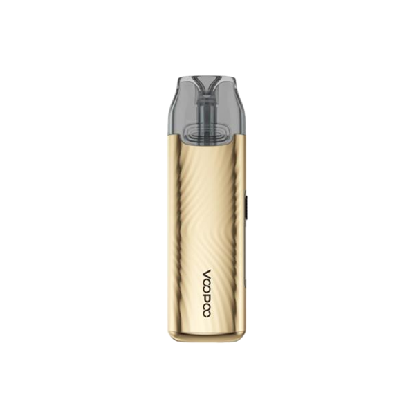 VOOPOO VTHRU Pro 25w Pod Kit luxury gold available at Vape Hub Pakistan.